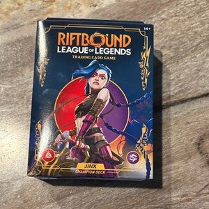 League of Legends Jinx Champion Deck - Blue & Purple